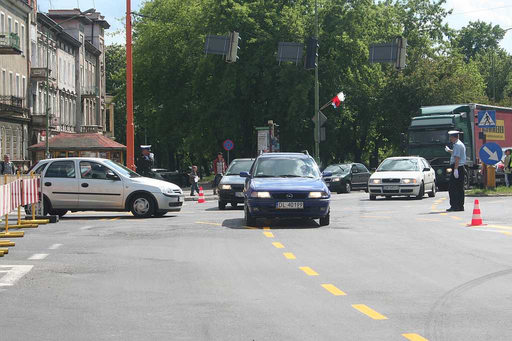 Wrocławska już zamknięta