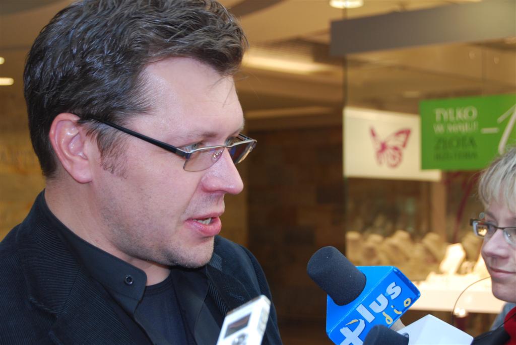 Krzysztof Kiljański w Galerii Piastów