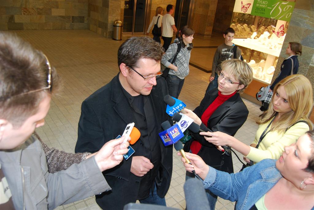 Krzysztof Kiljański w Galerii Piastów