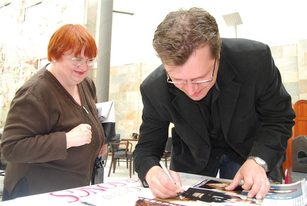 Krzysztof Kiljański w Galerii Piastów