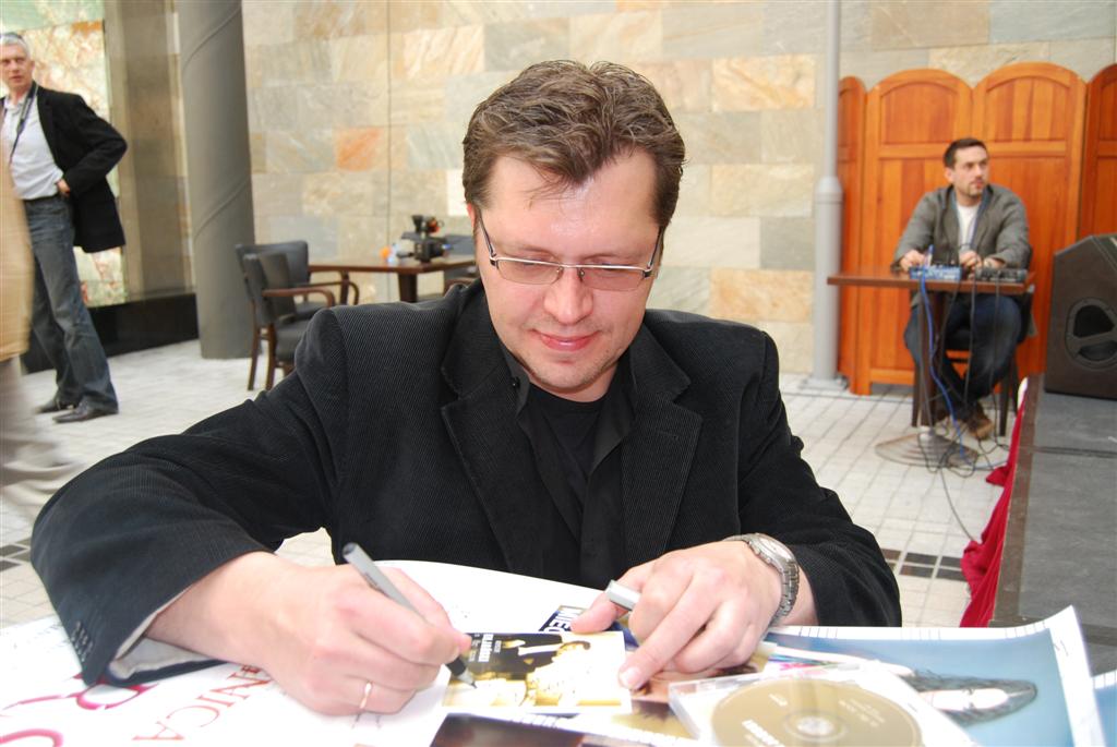 Krzysztof Kiljański w Galerii Piastów