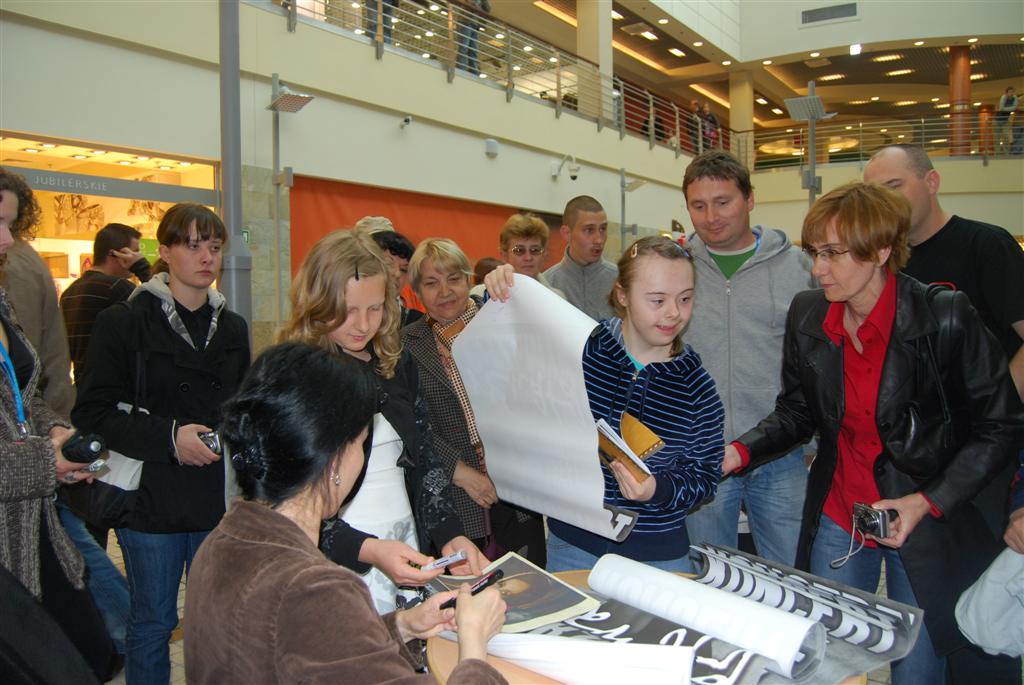 Renata Przemyk w Galerii Piastów