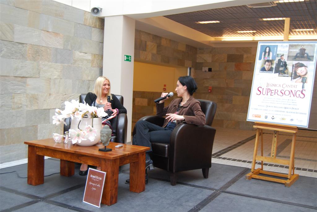 Renata Przemyk w Galerii Piastów