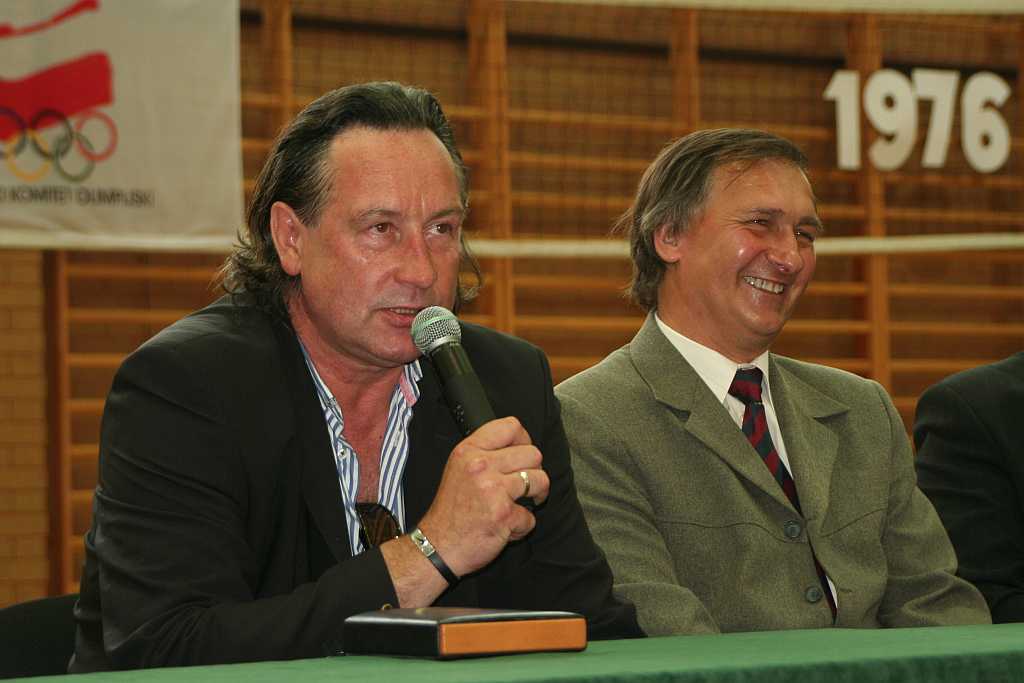 Tomasz Wójtowicz w V LO
