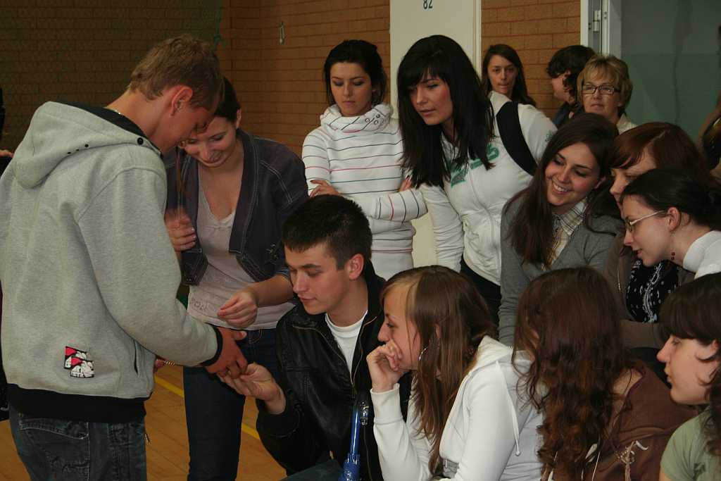 Tomasz Wójtowicz w V LO

