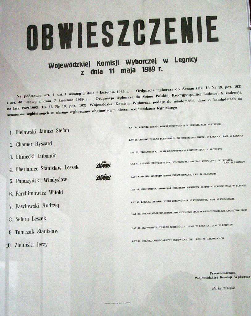 Od Strajków do Wolnych Wyborów
