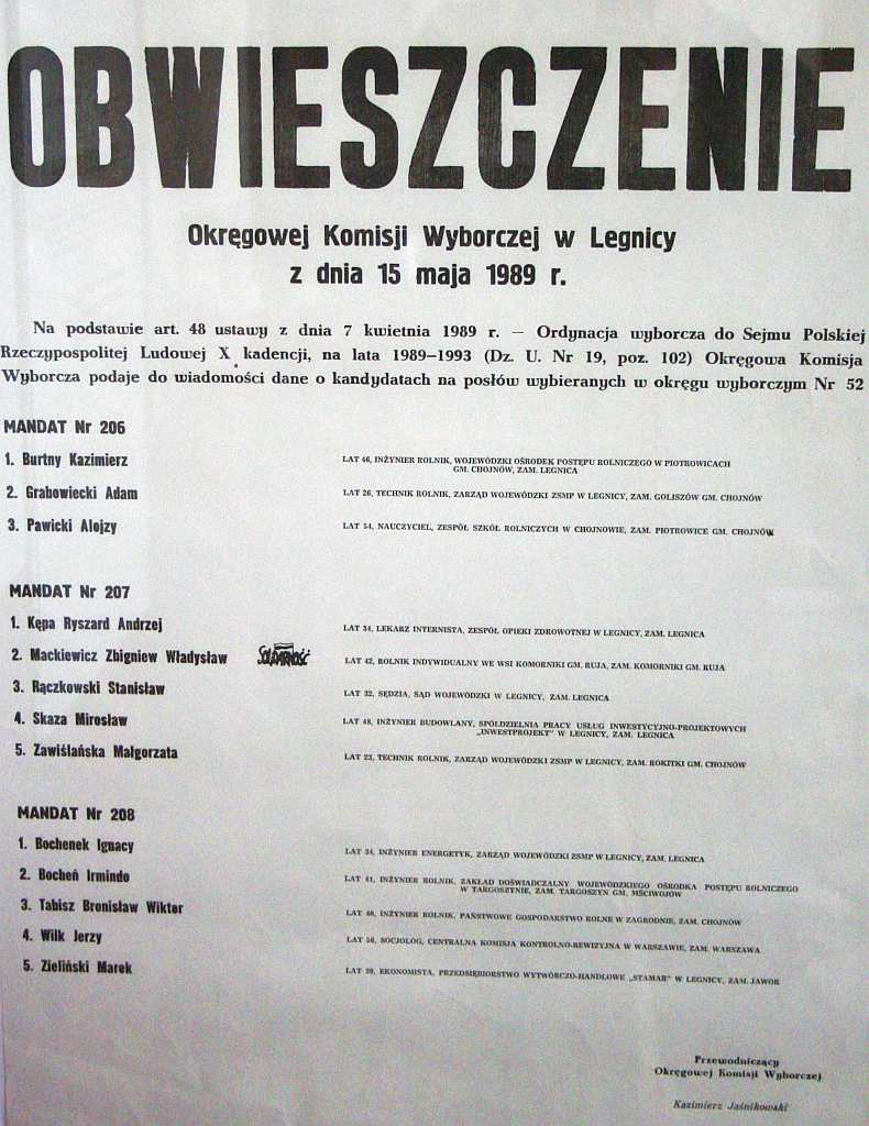 Od Strajków do Wolnych Wyborów