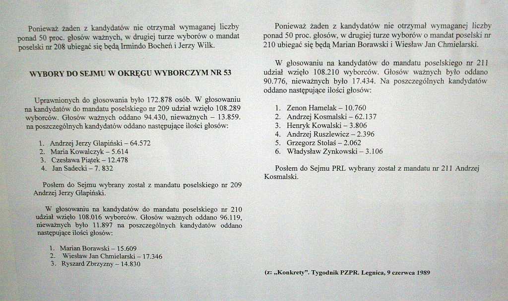 Od Strajków do Wolnych Wyborów