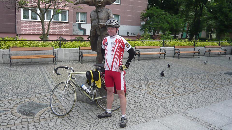 Objechał Polskę na rowerze