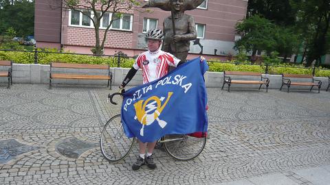 Objechał Polskę na rowerze