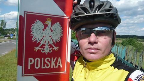 Objechał Polskę na rowerze