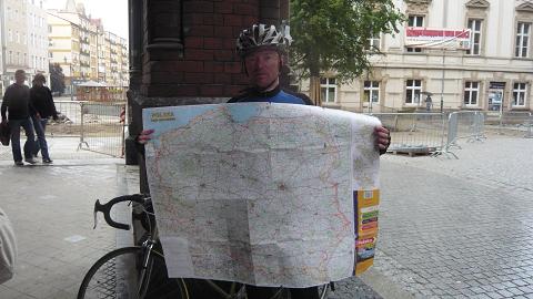 Objechał Polskę na rowerze