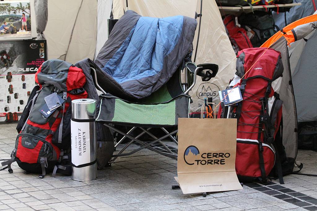 Na camping lub na plażę