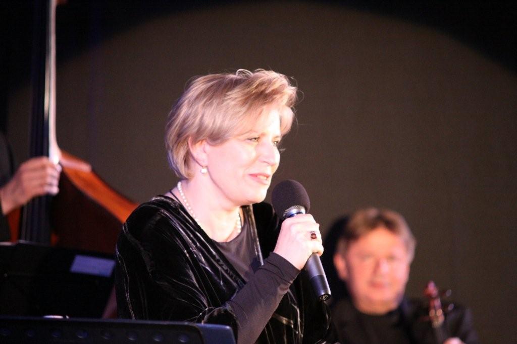 Koncert Krystyny Jandy w hotelu Qubus