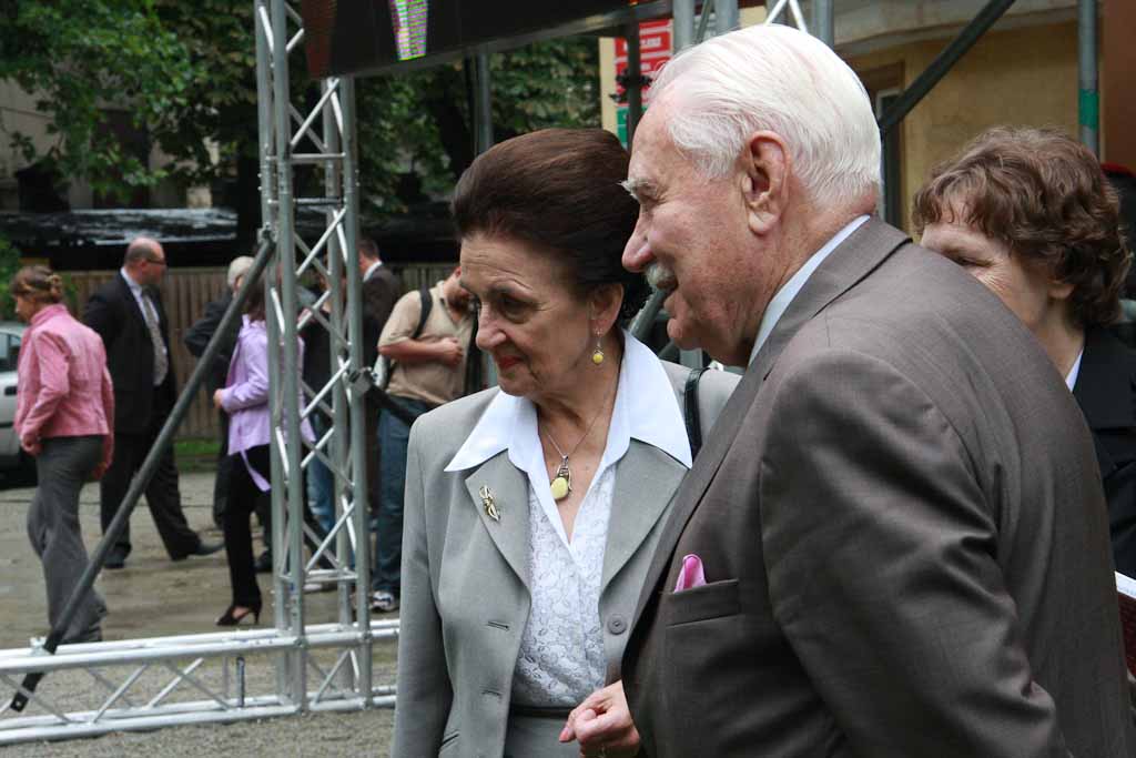 Prezydent Kaczorowski w Legnicy