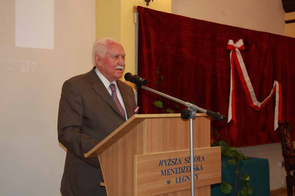 Prezydent Kaczorowski w Legnicy