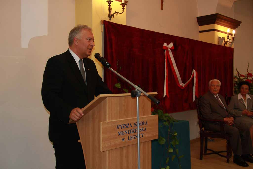 Prezydent Kaczorowski w Legnicy