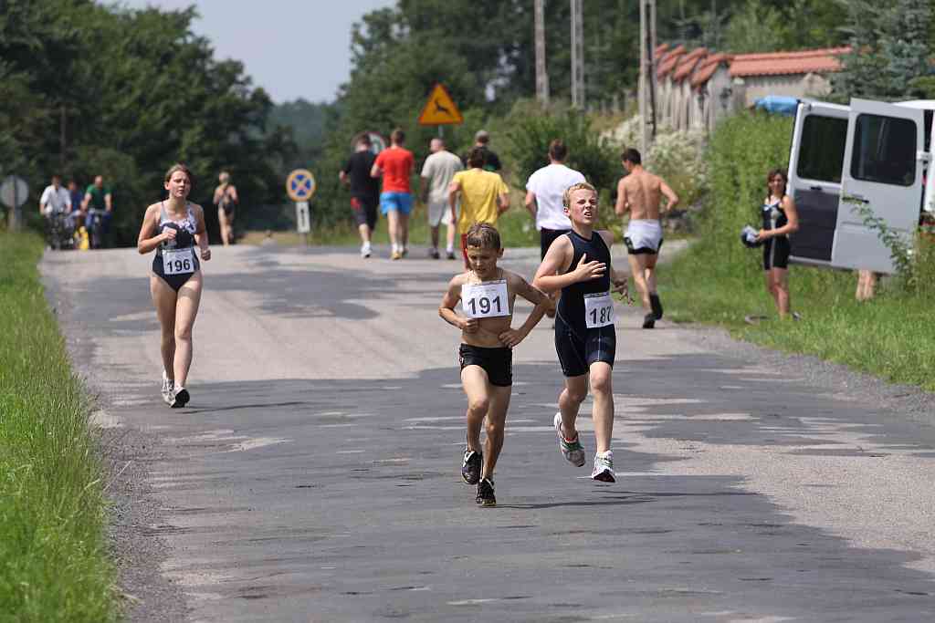 Triathlon w Jezierzanach