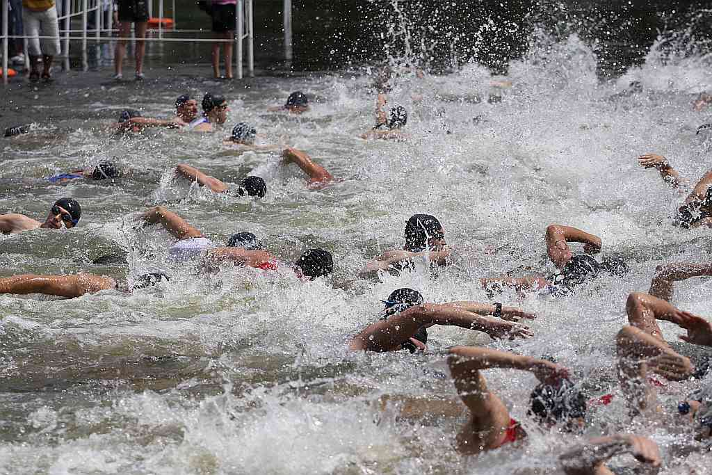 Triathlon w Jezierzanach