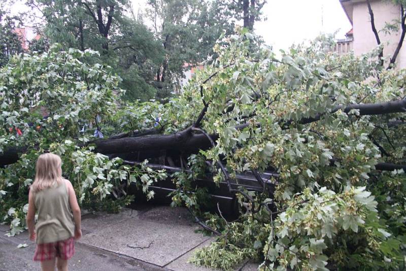 Tropikalna nawałnica w Legnicy