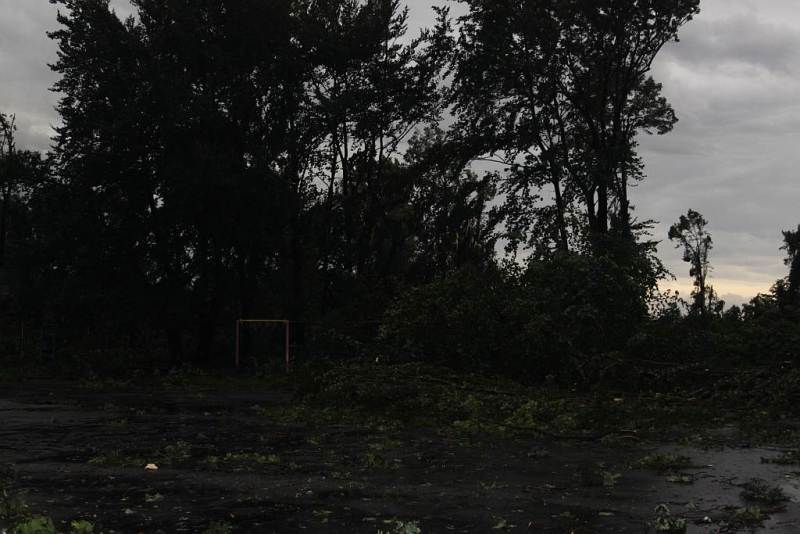 Tropikalna nawałnica w Legnicy