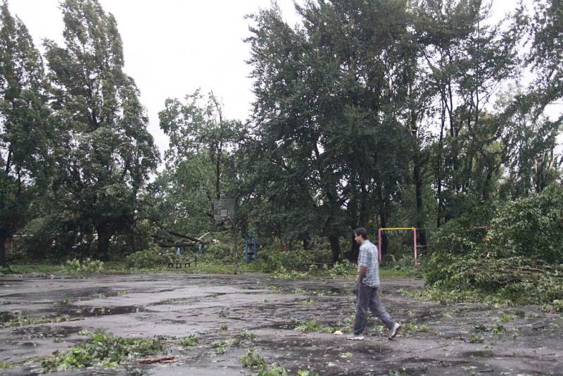 Tropikalna nawałnica w Legnicy