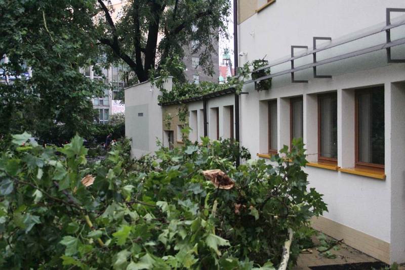 Tropikalna nawałnica w Legnicy