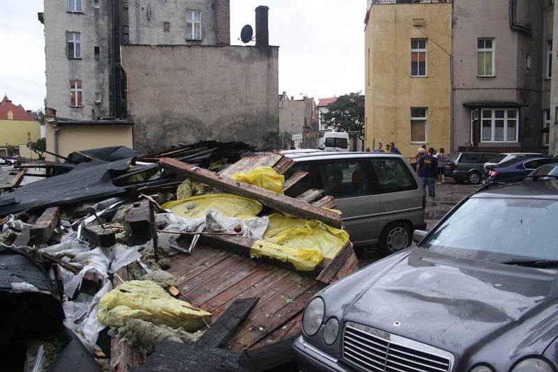 Tropikalna nawałnica w Legnicy