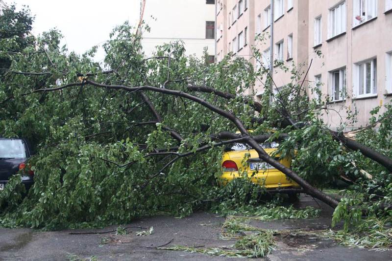 Tropikalna nawałnica w Legnicy