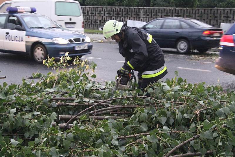 Tropikalna nawałnica w Legnicy