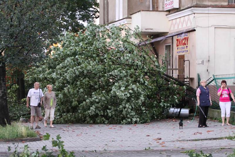 Tropikalna nawałnica w Legnicy