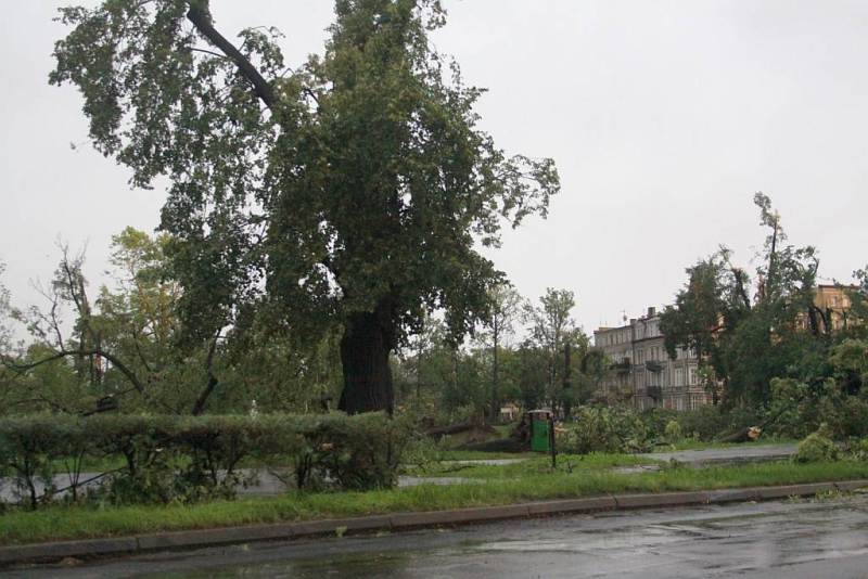 Tropikalna nawałnica w Legnicy