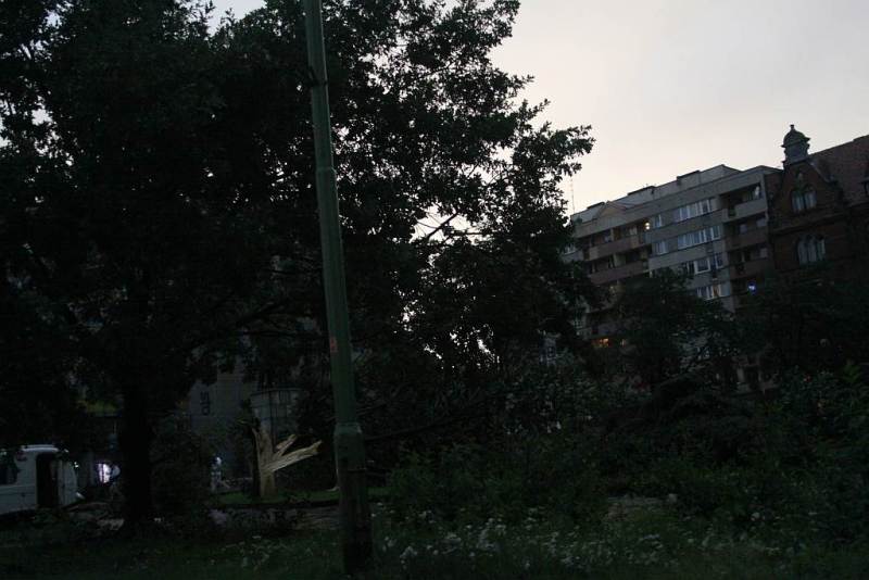 Tropikalna nawałnica w Legnicy