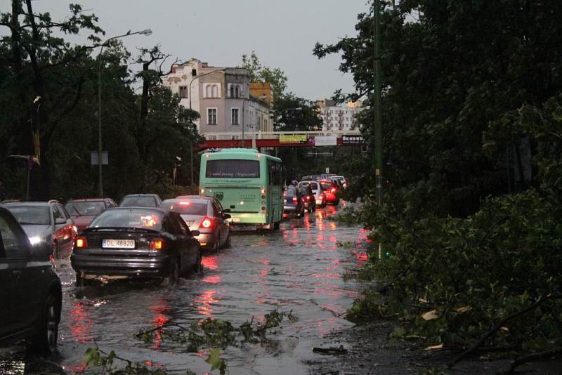 Tropikalna nawałnica w Legnicy