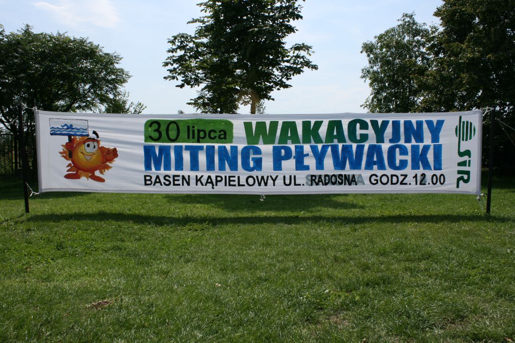 Wakacyjny Miting Pływacki