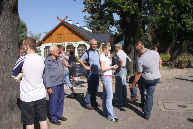 Pospolite ruszenie w legnickim parku