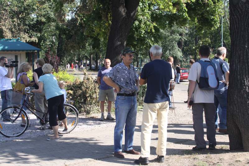 Pospolite ruszenie w legnickim parku