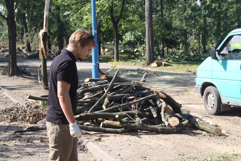 Pospolite ruszenie w legnickim parku