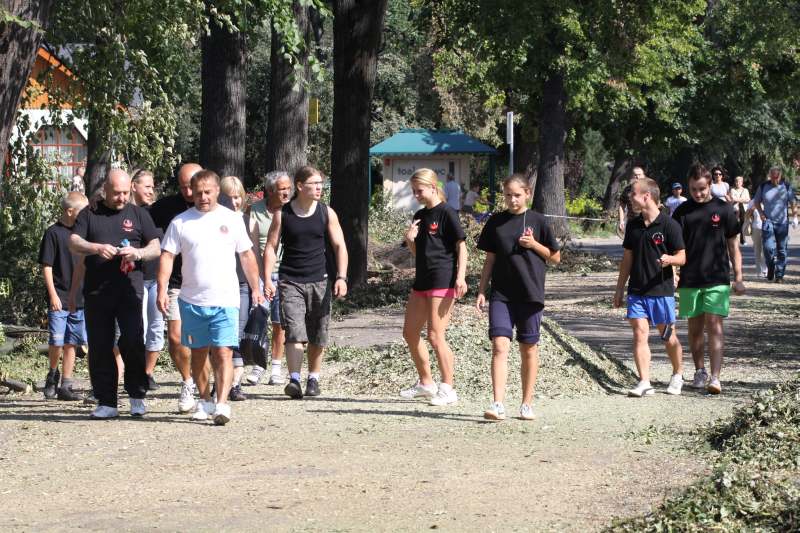 Pospolite ruszenie w legnickim parku