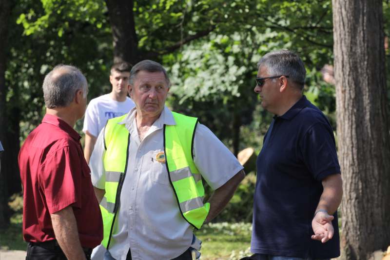 Pospolite ruszenie w legnickim parku