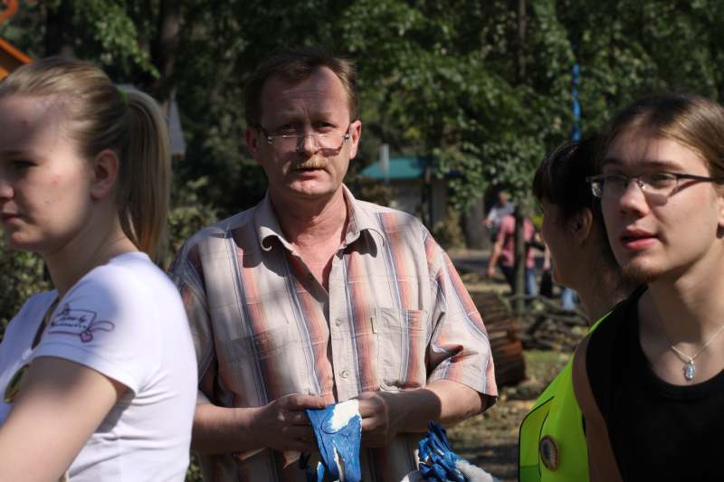 Pospolite ruszenie w legnickim parku