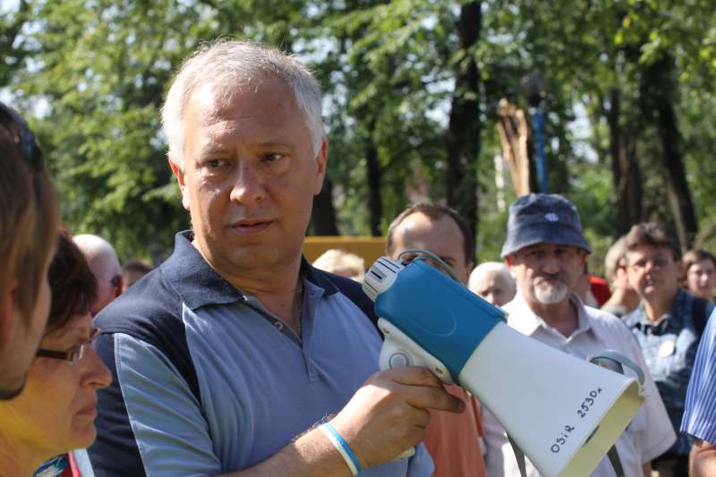 Pospolite ruszenie w legnickim parku