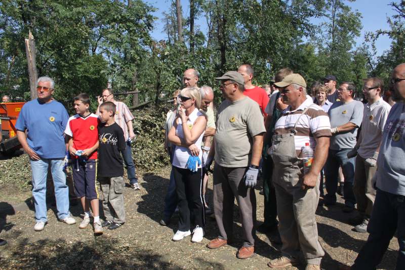 Pospolite ruszenie w legnickim parku