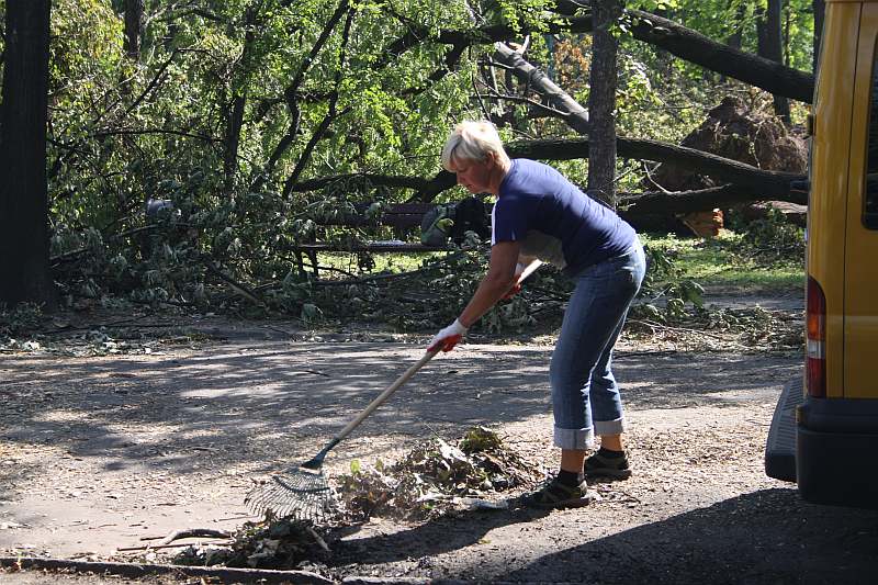 Pospolite ruszenie w legnickim parku