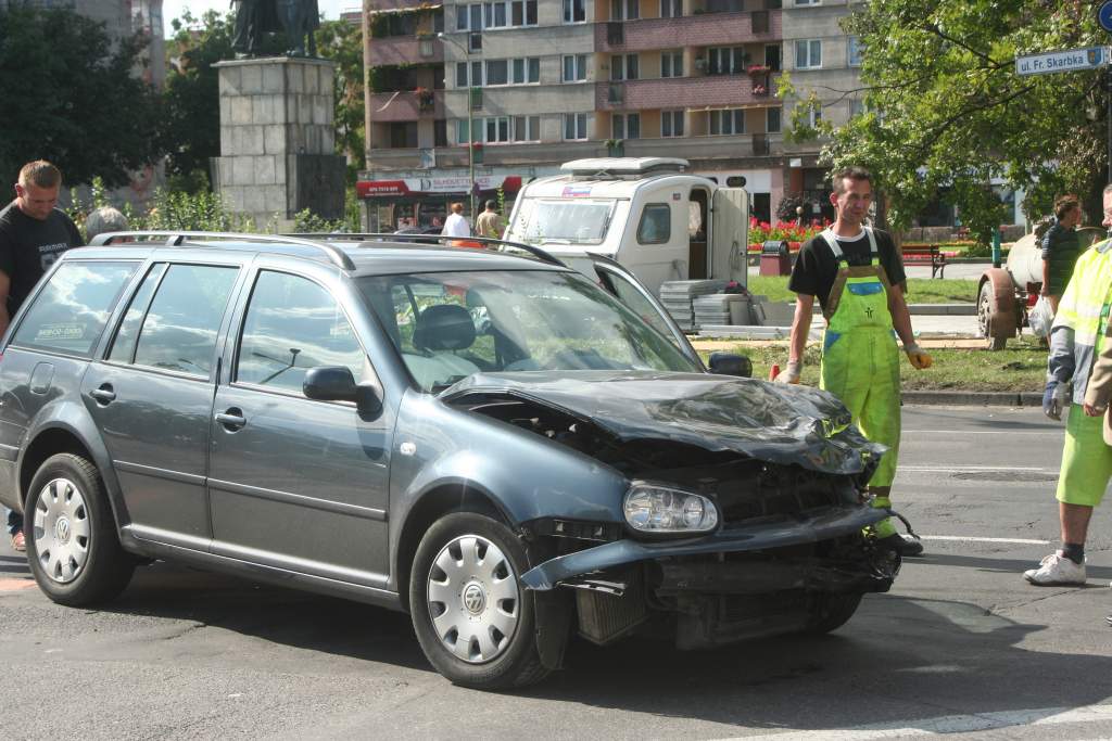 Wypadek na ul. Mickiewicza