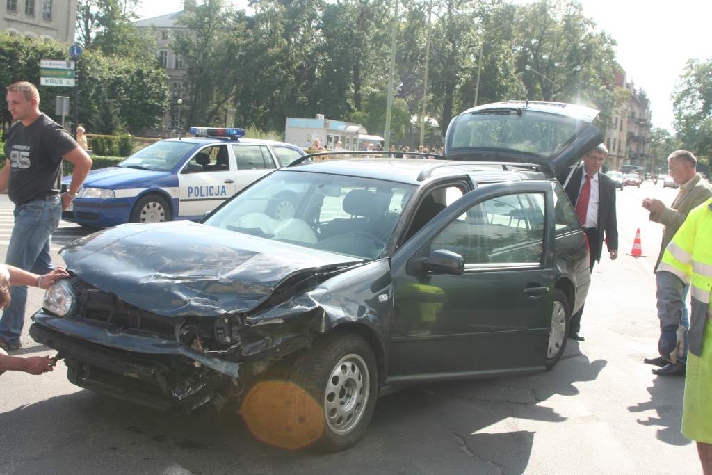Wypadek na ul. Mickiewicza