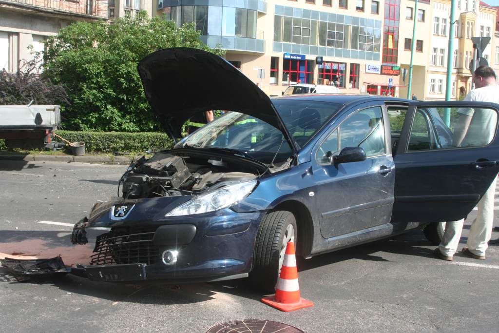 Wypadek na ul. Mickiewicza