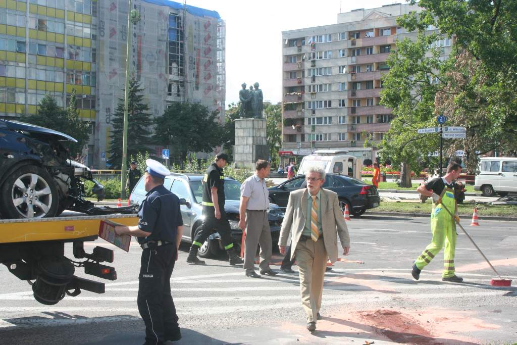 Wypadek na ul. Mickiewicza