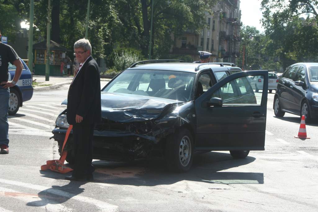 Wypadek na ul. Mickiewicza