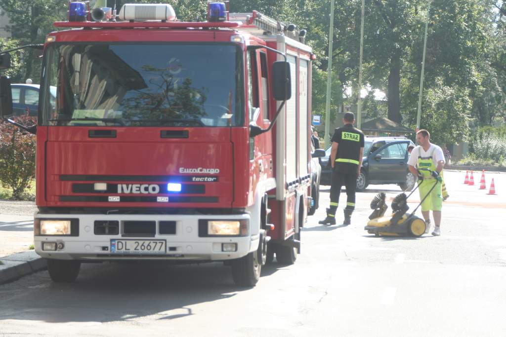 Wypadek na ul. Mickiewicza